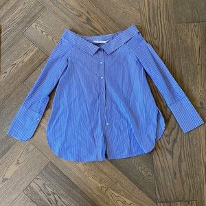 Zara wide neck flannel (Trafaluc collection)